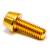 HiTeMP42 Schrauben aus Alu M6x15 konisch farbig gold