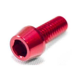 HiTeMP42 Schrauben aus Alu M6x15 konisch farbig red