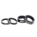 REVERSE Spacer Set Carbon 1 1/8" (Schwarz)
