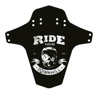 REVERSE Mudfender - Ride Fucking Downhill (Schwarz/Weiß)