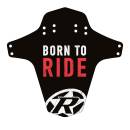 REVERSE Mudfender - Born to Ride (Schwarz/Rot)