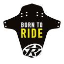 REVERSE Mudfender - Born to Ride (Schwarz/Gelb)