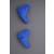Hüdz Brems-/Schalthebel Griffgummis;blau, für Campagnolo Ergo V2;Medium - Campagnolo g2