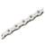 SRAM Kette PC 1 Nickel Singlespeed, snap on, 114 Glieder