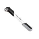 Voxom Minipumpe Pu4 silber, 8,3 Bar, 20cm, teleskopisch