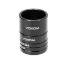 Voxom Spacer-Set Spac1;schwarz,;3x5mm, 1x10mm, 1x20mm