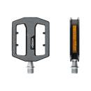 Voxom Touring Pedale Pe14 CNC schwarz, Sandpapier...