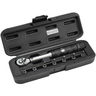 Voxom Drehmomentschlüssel-Set WGr13 2mm, 2,5mm, 3mm, 4mm, 5mm, 6mm, T25 2-14 Nm