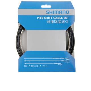 Shimano Schaltzugset MTB   schwarz