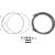 BREMSZUGSET JAGWIRE UNIVERSAL SPORT- ICE GRAU