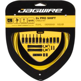 SCHALTZUGSET JAGWIRE PRO SHIFT GELB