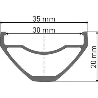 FELGE DT E 532 29 ZOLL 28L