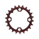 Truvativ Kettenblatt MTB 22T, LK:64mm, Alu., rot