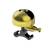 Lezyne Classic Brass Klingel, S schwarze Klingel, schwarze Halterung