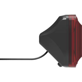 Lezyne Fender STVZO EBIKE schwarz-glänzend rotes Licht