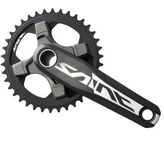 Shimano SAINT Kurbel 165 mm 36t  schwarz-weiß