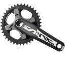 Shimano SAINT Kurbel 165 mm 36t  schwarz-weiß