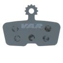 VAR Discbeläge Avid Code, Sram Motive, DB8 2 pcs.  grau