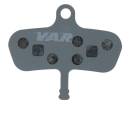 VAR Discbeläge Avid Code 2007-2010 2 pcs.  grau