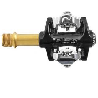 Exustar Pedal MTB E-PM215Ti 2018  Shimano SPD kompatibel / Titan Achse schwarz