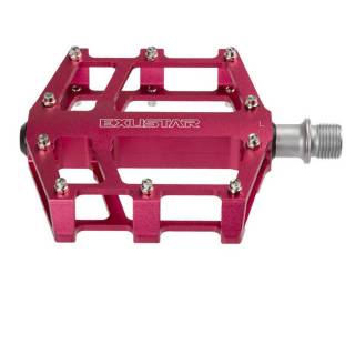 Exustar Pedal MTB/BMX E-PB525 Plattform  CNC Alu-Käfig / CrMo Achse pink