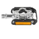 M-Wave Pedal Duo Peasy  Shimano SPD schwarz