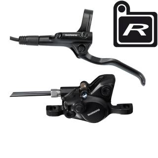 Shimano MT200 Disc Brake Set links VR  Resin ohne Fin schwarz