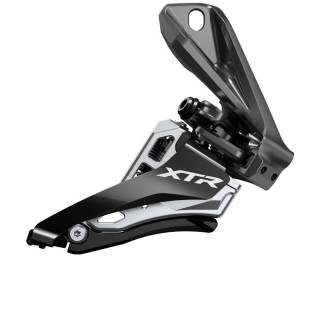 Shimano XTR 12s Umwerfer Direkt Mount  SideSwing, FrontPull grau