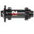 Novatec 3 in 1 11s VR Nabe Carbon Disc Steckachse 24 H / Ø15x100 mm D411CB, straightpull schwarz