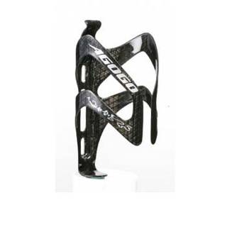 AGOGO Flaschenhalter Carbon WBC-03 ultraleichte 25g Logo silber