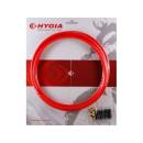 Hygia Bremsleitungskit verstärkter Kunststoff 5,5mm rot