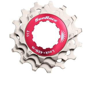 SunRace SPCS10 10s Ersatzritzel 11-13-15t HG metallic