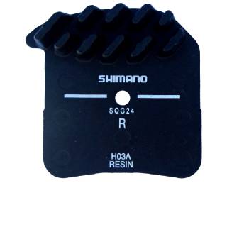 Shimano Discbeläge Resin H03A mit Fin 2 pcs. 820/640 schwarz