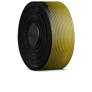 Fizik Lenkerband Vento 2 mm Microtex Tacky - Bicolor schwarz-gelb