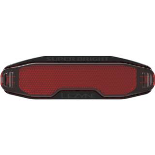 Lezyne Super Bright STVZO E12 schwarz rotes Licht