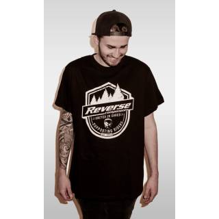 REVERSE T-Shirt "Supporting Riders" blk.XS