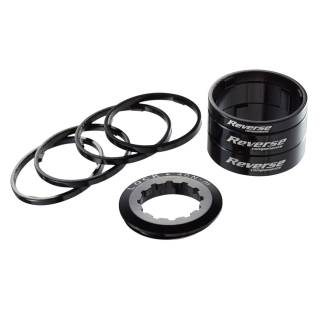 REVERSE HG Single Speed Spacer Kit (Schwarz)