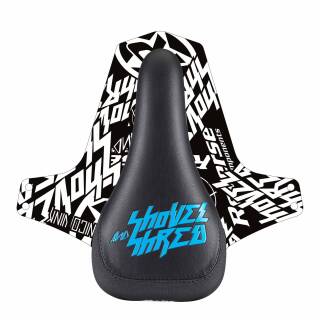 REVERSE Sattel Nico Vink Shovel & Shred (Schwarz/Hellblau)