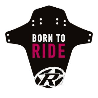 REVERSE Mudfender - Born to Ride (Schwarz/Candy)