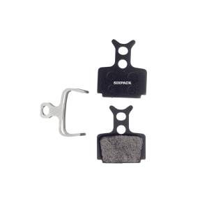Sixpack SEMI-METALLIC brake pads FORMULA Mega , The One, RX, R1, T1, Cura (2-piston)