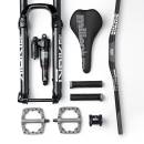 Sixpack MILLENIUM [SADDLE] BLACK/CHROME