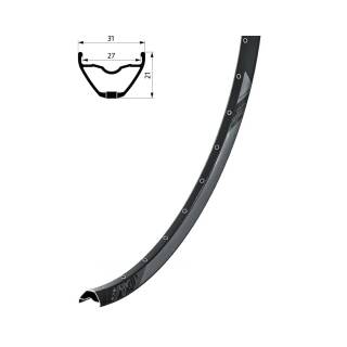 Felge KLS VALOR 2 DSC, 32H, 1 Nit, FV, 29" black