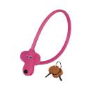 Kabelschloss KLS Kiddy Pink