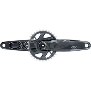 SRAM Kurbelgarnitur GX Eagle FAT 5" DUB 12-fach, 165mm, 30T DM, lunargrau