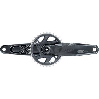 SRAM Kurbelgarnitur GX Eagle DUB 12-fach, 175mm, 32T DM, lunargrau