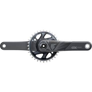 SRAM Kurbelgarnitur GX Eagle Carbon DUB 12-fach, 170mm, 32T, lunargrau, Boost ohne DUB Innenlager