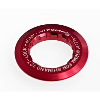HiTeMP42 Kassettenabschlußring für Shimano 12T rot
