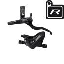 Shimano M4100 Disc Brake Set rechts HR 4-Kolben  Resin...