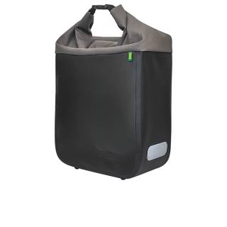Racktime Rolltasche DONNA 15 Liter Racktime Hook System I onyxschwarz/basaltgrau wasserd