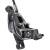 SRAM Bremse G2 Ultimate - hinten schwarz-rainbow, 2000mm Leitung ohne Rotor / Adapter